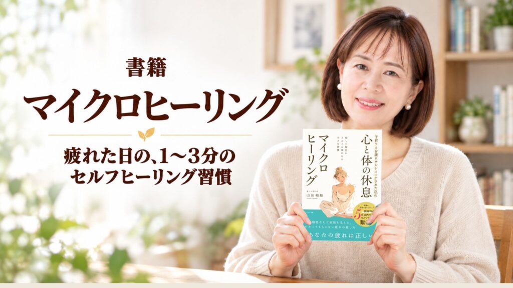 書籍『マイクロヒーリング』 疲れた日の、1〜3分のセルフヒーリング習慣