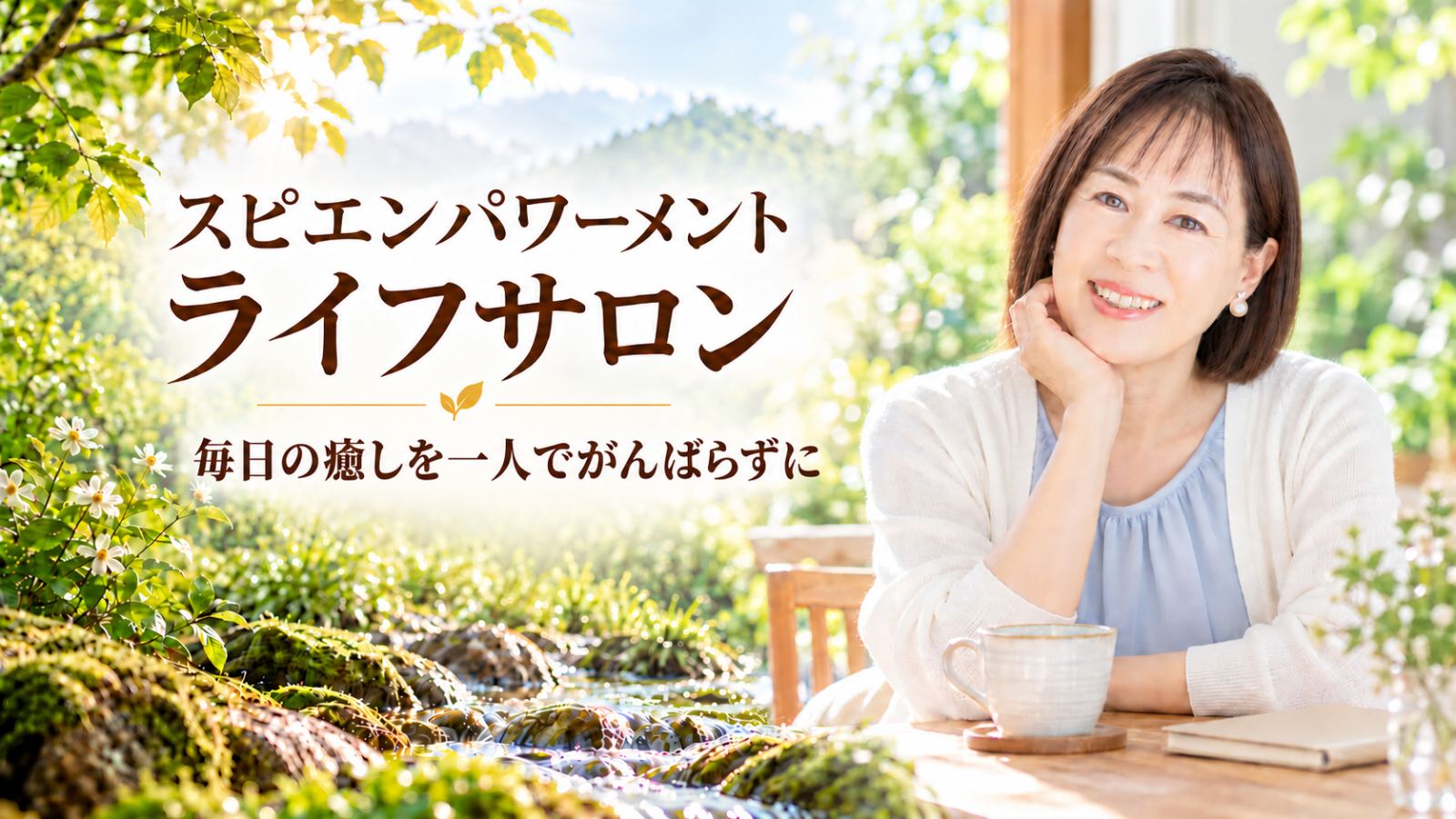 スピエンパワーメント ライフサロン 毎日の癒しを一人でがんばらずに
